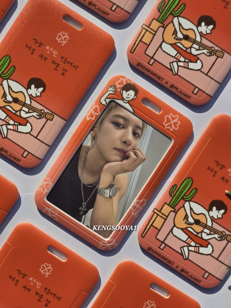 kengsooya1's tweet photo. 🄸'🄼 🄱🄰🄲🄺 🄰🄶🄰🄸🄽 🍒

CITY-SCAPE in BKK GIVEAWAY

Get an [Ease Up] cardholder illustrated by the talented @ff_illust and a clover keychain.

🍀 rt and like
🍀 mechanics on the photo ♡

 #CHANYEOL_都市風景_City_scape_in_BKK
#2024_CHANYEOL_LIVETOUR 
#CHANYEOL #찬열 https://t.co/2mWrjOvERk