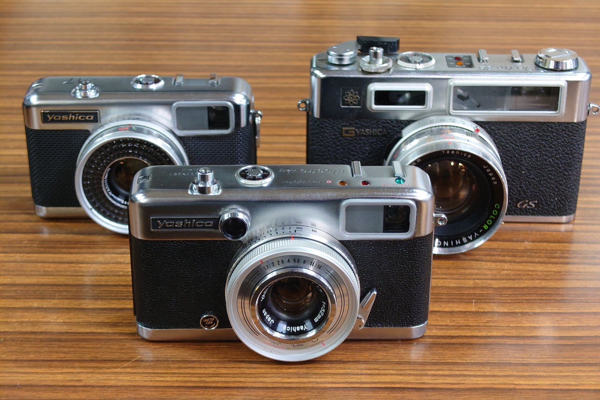 ヤシカ エレクトロハーフ 2個セット 通電未確認 ヤシカ エレクトロ