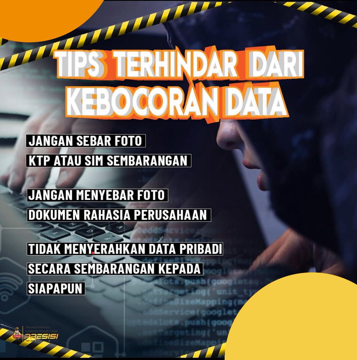Siskaarrr's tweet photo. Kesadaran masyarakat diperlukan terhadap kepedulian akan keamanan data. Sehingga secara mandiri, masyarakat dapat mendukung dan turut berperan aktif dalam mewujudkan perlindungan data nasional.
#Dataaman #keamanandata #kedaulatandata #dataindonesia #kedaulatandigital https://t.co/OreCndLOGn