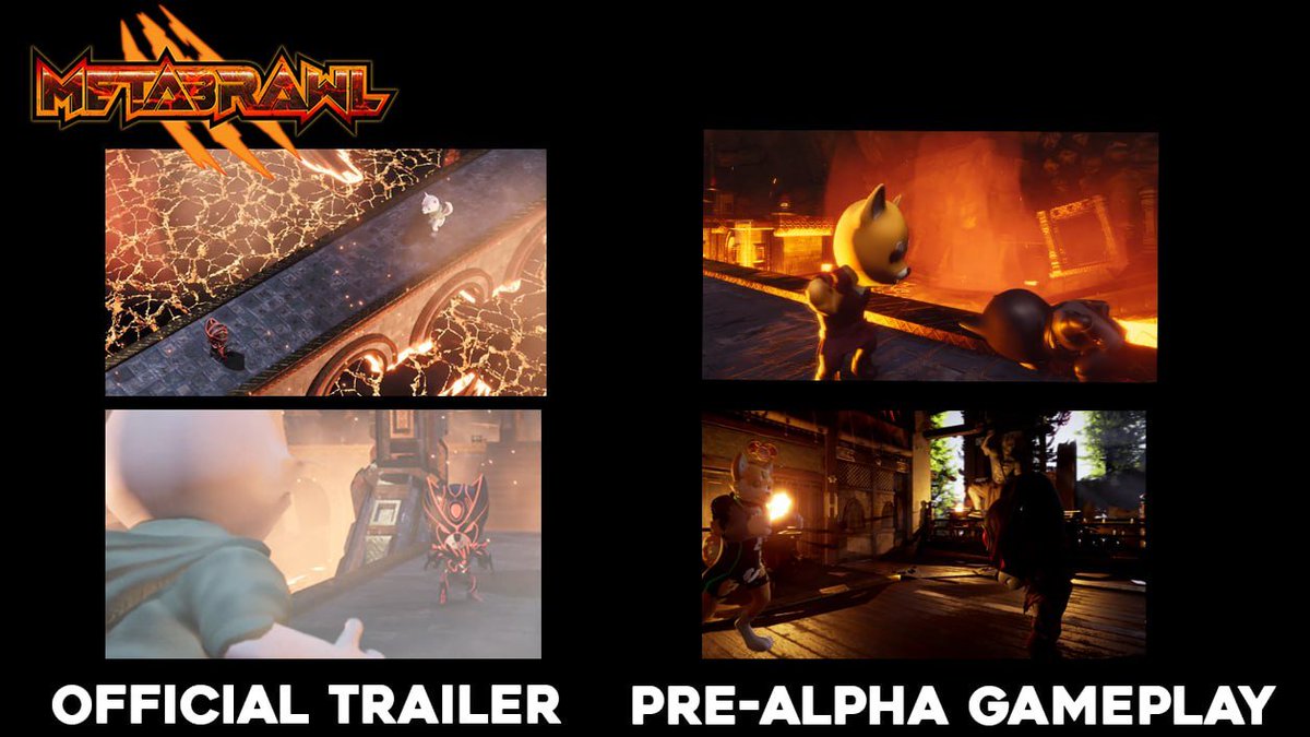 Metabrawl Game Development Update 🐺⚔️

Get ready for the upcoming Metabrawl! We can’t wait to share a sneak peek through our video game trailer release. 🎮🌍

Since the release of our official trailer six months ago, our vision has been to build a high-quality game for our