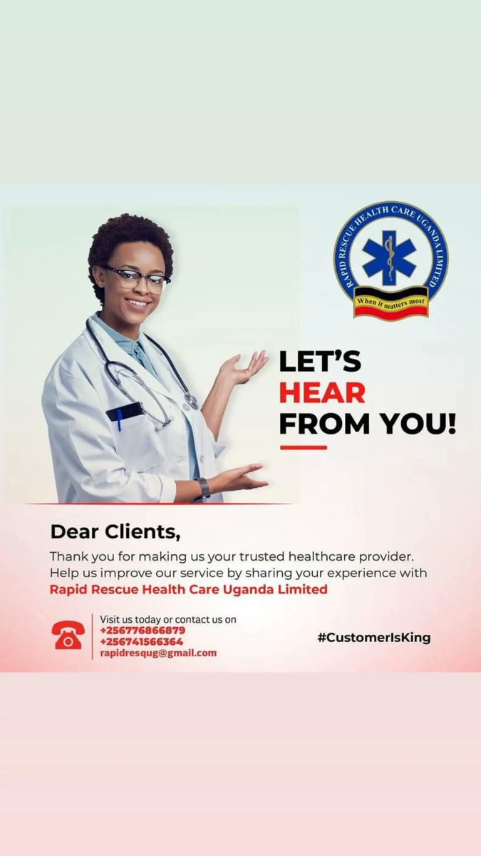 Rapid Rescue Healthcare Uganda Limited (@rapidrescue3) on Twitter photo 