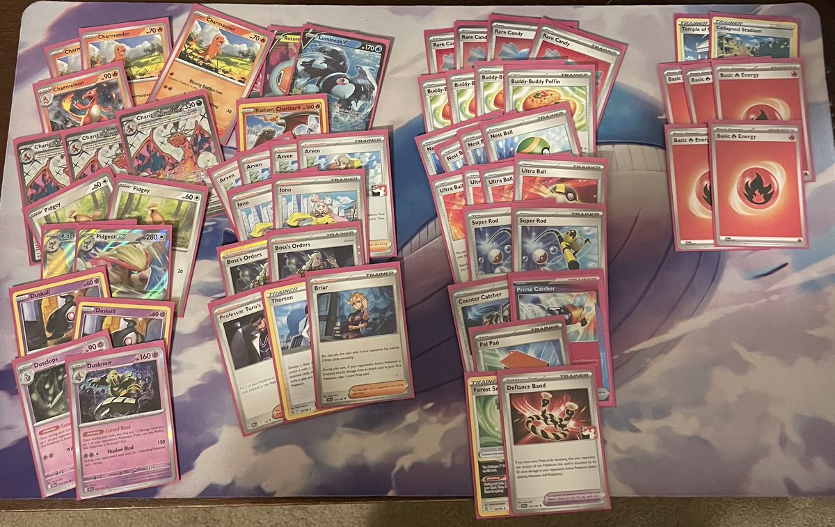 Won a challenge with Charizard! Prime Catcher was not used a single game :D though it is still solid in the options it provides .. probably second best ace spec in Zard, stamp is likely better?