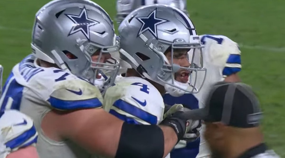 DAK PRESCOTT WITH 20 SECONDS LEFT ON 4TH DOWN COWBOYS LEAD!!