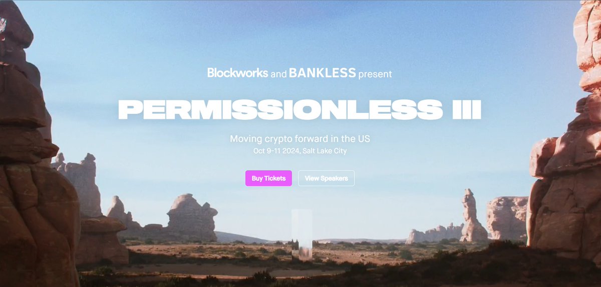 🚀 Big announcement! The CryptoBit Magazine team is heading to #PermissionlessIII, and we’re eager to connect with leading #Blockchain projects for exclusive interviews with some of the biggest voices in #Crypto!

🎤✨ Want to be featured? Let’s make it happen!

All meetings will