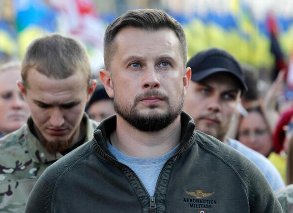 Future Ukrainian leader.