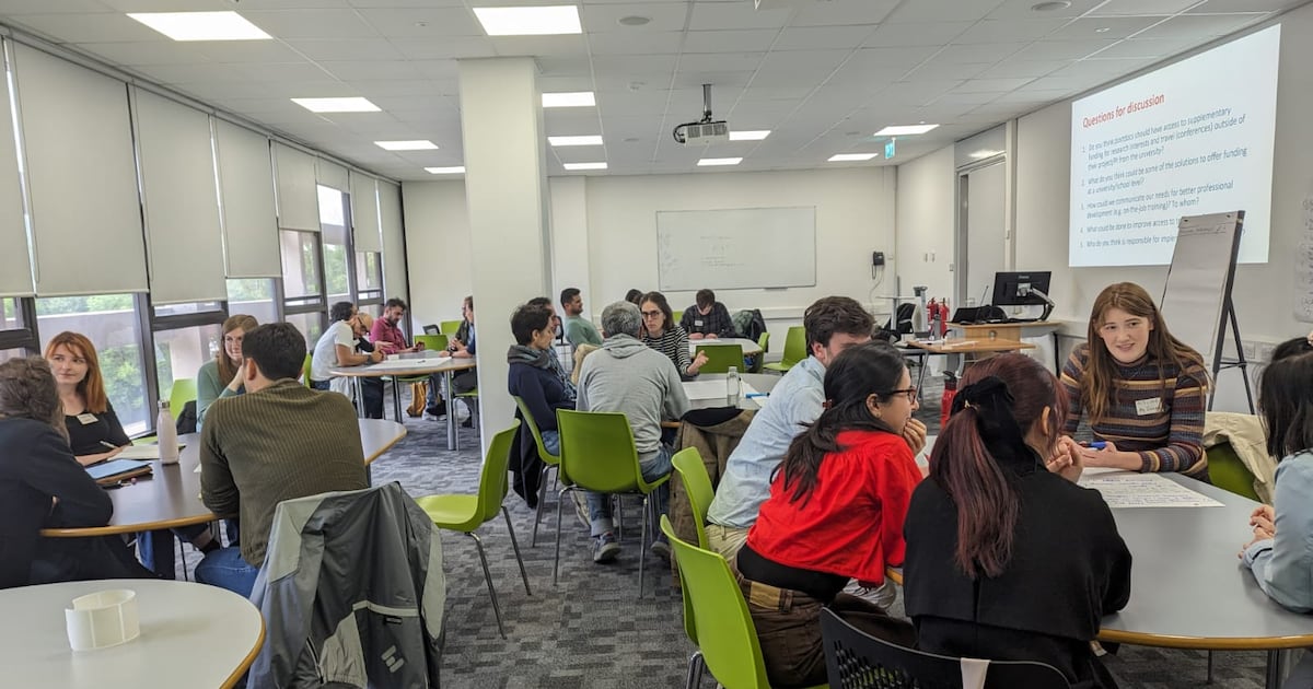 ‘The salary isn’t close to what I’d need for a place of my own’: UCD researchers frustrated by pay irishtimes.com/ireland/educat…