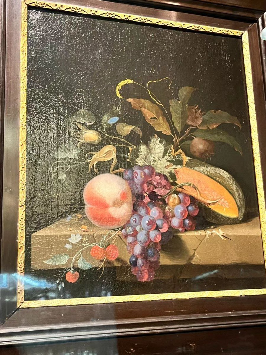 pershing___'s tweet image. A good painting comes not only from the artist's conception but also from the accumulation of time