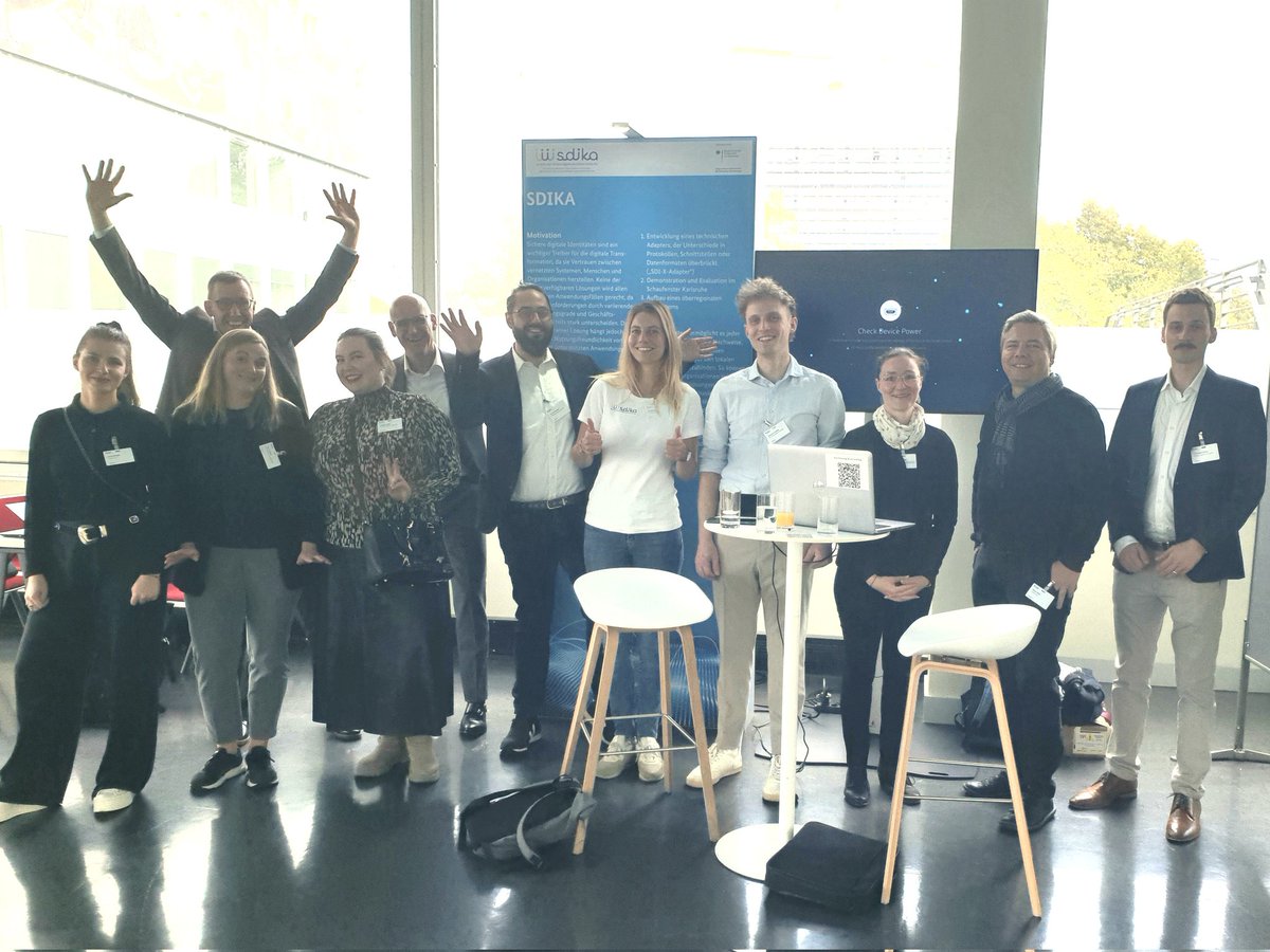 Wir sind auf den Tagen der digitalen Technologien, im ersten Stock und freuen uns auf Sie. #tddt24 #sdi #ssi