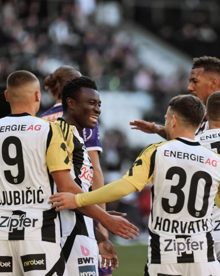 ArthurLegacy's tweet photo. Ibrahim Mustapha made a return to the pitch from injury to score his first goal of the season for #laskfc in a 4-0 win against #klagenfurt in the #Austria #Bundesliga.
#arthurlegacysports https://t.co/s4XRPYRjGG