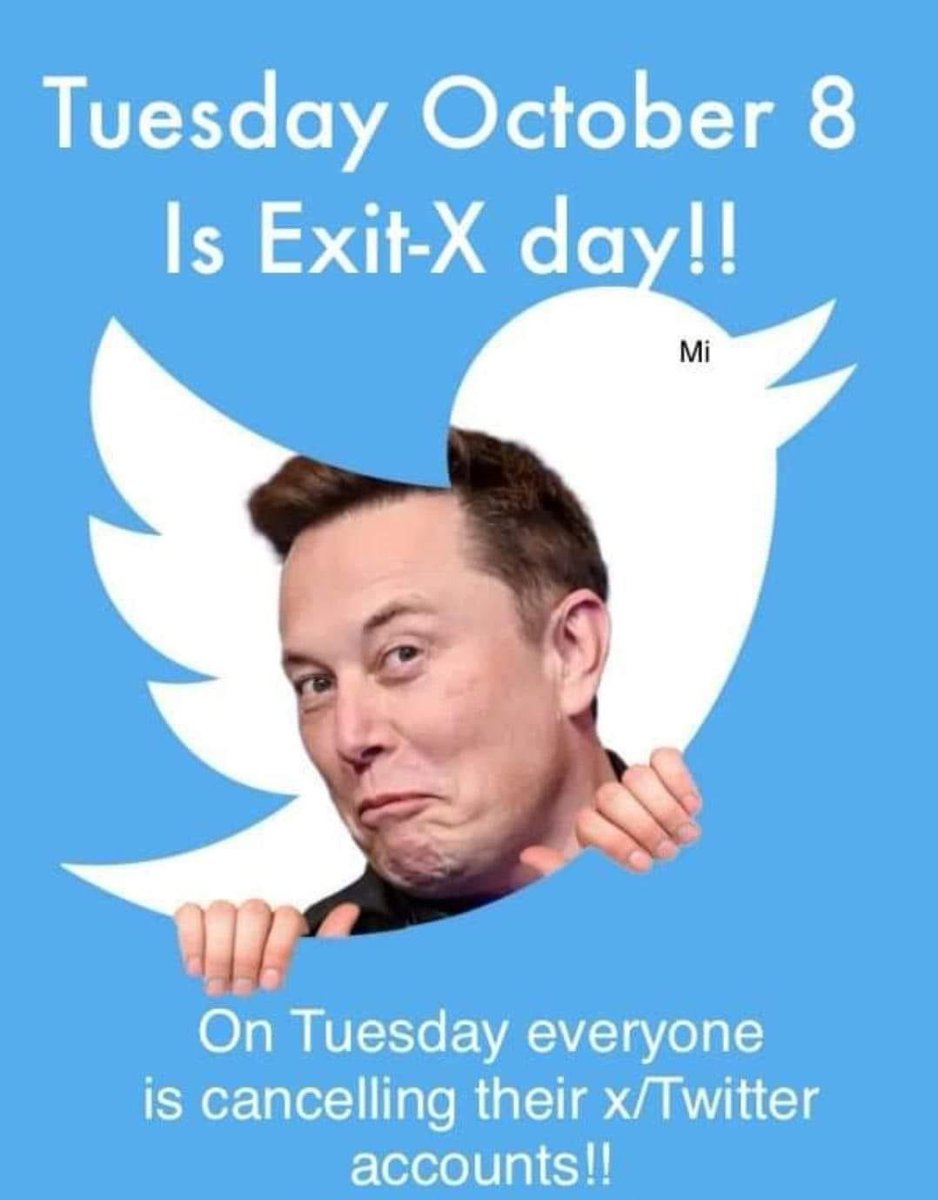 Leaving twitter.. #elonmusk
has a #trans #child he doesn’t accept, he is #voting #against his own child’s #HumanRights.. by voting for Don the Con..  I can’t anymore.. x marks the spot! To exit! 🌎🇺🇸 
<a href="/BroadwayGlobal/">Elon destroyed x2</a> <a href="/TheatreChat/">Elon destroyed x3</a> will see you on Facebook, aka meta.