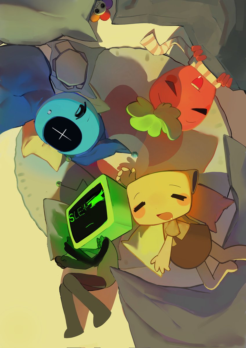Kamwaaow's tweet image. actually nothing to post so here's my #dandysworld art from like summer 馃憤馃憤馃憤