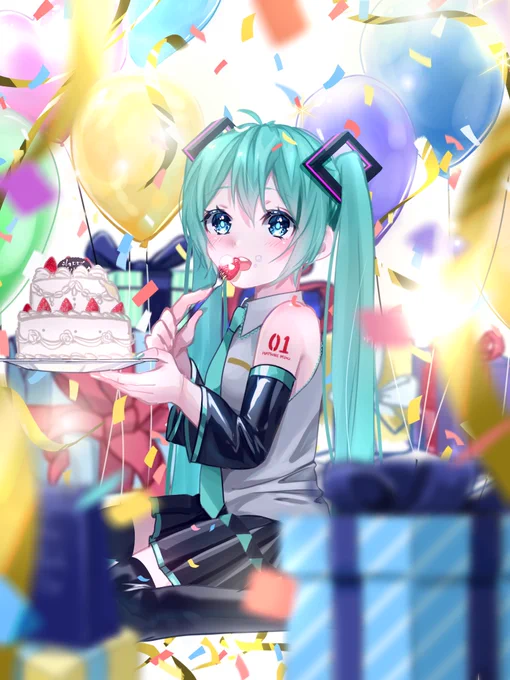 見ておくれ#イラスト  #繋がらなくていいから俺の初音ミクを見てくれ 