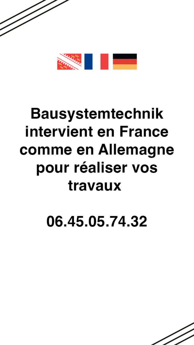bausystemtechni's tweet image. N’hésitez pas à nous contacter ! 

#rénovation #strasbourg #kehl #france #peinture #travaux