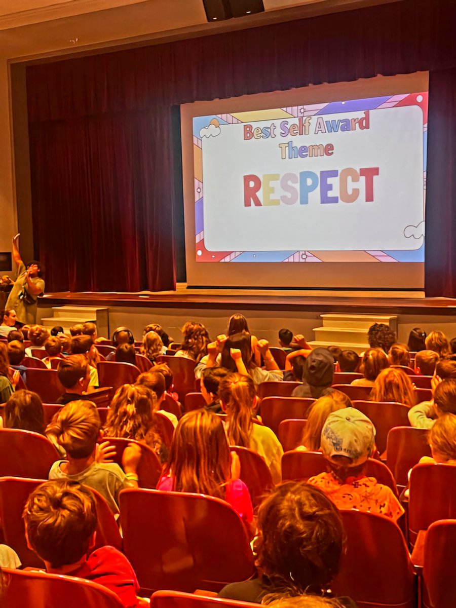 Did you hear the news? The Best Self theme for October was revealed as RESPECT at our first community meeting of the year! What better theme to kick off October and this week's WEEK OF RESPECT! Stay tuned on Parent Square for our daily themes throughout the week <a href="/CentralES1/">Central ES</a>