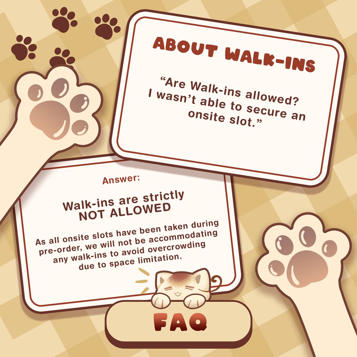 HetaDayPH's tweet photo. 🐾 𝐄𝐯𝐞𝐧𝐭 𝐅𝐀𝐐𝐬 𝐩𝐭. 𝟏  🐾
October is finally here, and we’re just less than 2 weeks away from the big event! 
Be sure to check out these FAQs to ensure you’re feline fabulous and all set for an unforgettable day!

#HetadayPH2024 #WorldConfurrence2024 https://t.co/qfIeQqxI6V