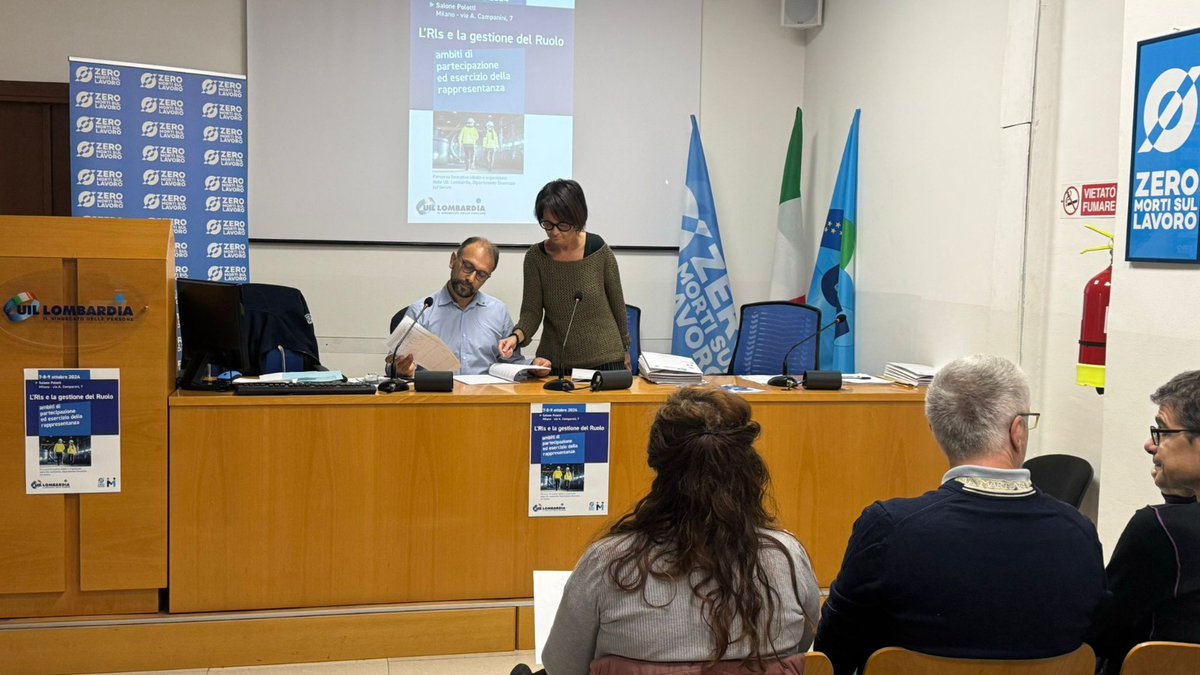 Uil Milano Lombardia (@uilmilanolombar) on Twitter photo “L’Rls e la gestione del Ruolo. Ambiti di partecipazione ed esercizio della rappresentanza”. Un corso di formazione in tre giornate organizzato dalla UIL Lombardia
<a href="/edacquino/">Eloisa Dacquino</a>
<a href="/Vizza1972/">Enrico Vizza</a>
<a href="/VincenzoCesare2/">Vincenzo Cesare</a>
<a href="/montedurototi/">salvatore monteduro</a>
<a href="/enriazz/">Enrico Azzaro</a>
<a href="/UILofficial/">Uil Nazionale</a>
<a href="/IvanaVeronese/">Ivana Veronese</a> “L’Rls e la gestione del Ruolo. Ambiti di partecipazione ed esercizio della rappresentanza”. Un corso di formazione in tre giornate organizzato dalla UIL Lombardia
<a href="/edacquino/">Eloisa Dacquino</a>
<a href="/Vizza1972/">Enrico Vizza</a>
<a href="/VincenzoCesare2/">Vincenzo Cesare</a>
<a href="/montedurototi/">salvatore monteduro</a>
<a href="/enriazz/">Enrico Azzaro</a>
<a href="/UILofficial/">Uil Nazionale</a>
<a href="/IvanaVeronese/">Ivana Veronese</a>