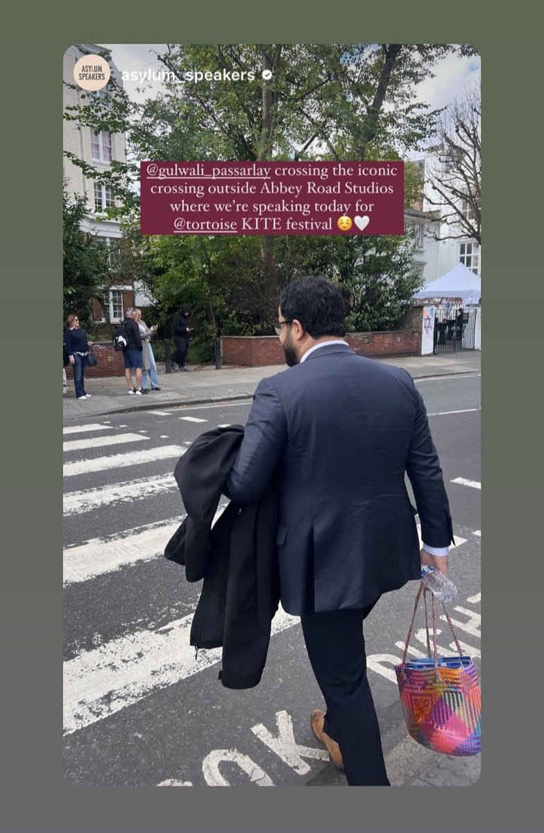 We had an interesting 🧐 and informative discussion around people on the move, refugees and migration <a href="/KiteFSTVL/">KITE Festival</a> with <a href="/tortoise/">Tortoise</a> in the famous Abbey Road Studios. It was great to be in conversation with <a href="/chloehadj/">Chloe Hadjimatheou</a> and my friend Jaz of <a href="/Asylum_Speakers/">Asylum Speakers</a> came even thought she was