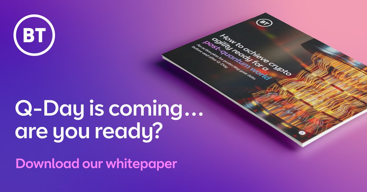 #QuantumComputing threatens the #encryption that supports most #CyberSecurity 🔐 Find out more and get a defence action plan ready in preparation for #QDay 👉 bit.ly/3Y9v58L