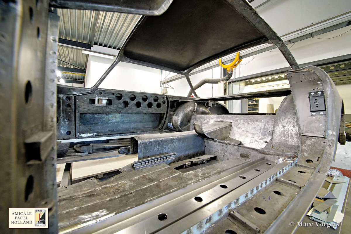 ClassicarGarage's tweet image. UPDATED! 1963 Facel Vega Facel II in restoration at Amicale Facel Holland. Click PROJECTS in the MENU at classicargarage.com to follow the impressive restoration projects!

#FacelVega #ClassicarGarage #RestorationMasters #ClassicCarRestoration #ClassicCarService…