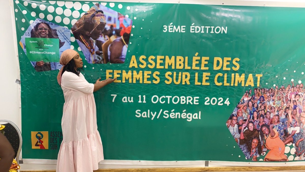 Khady Camara Écoféministe tweet media