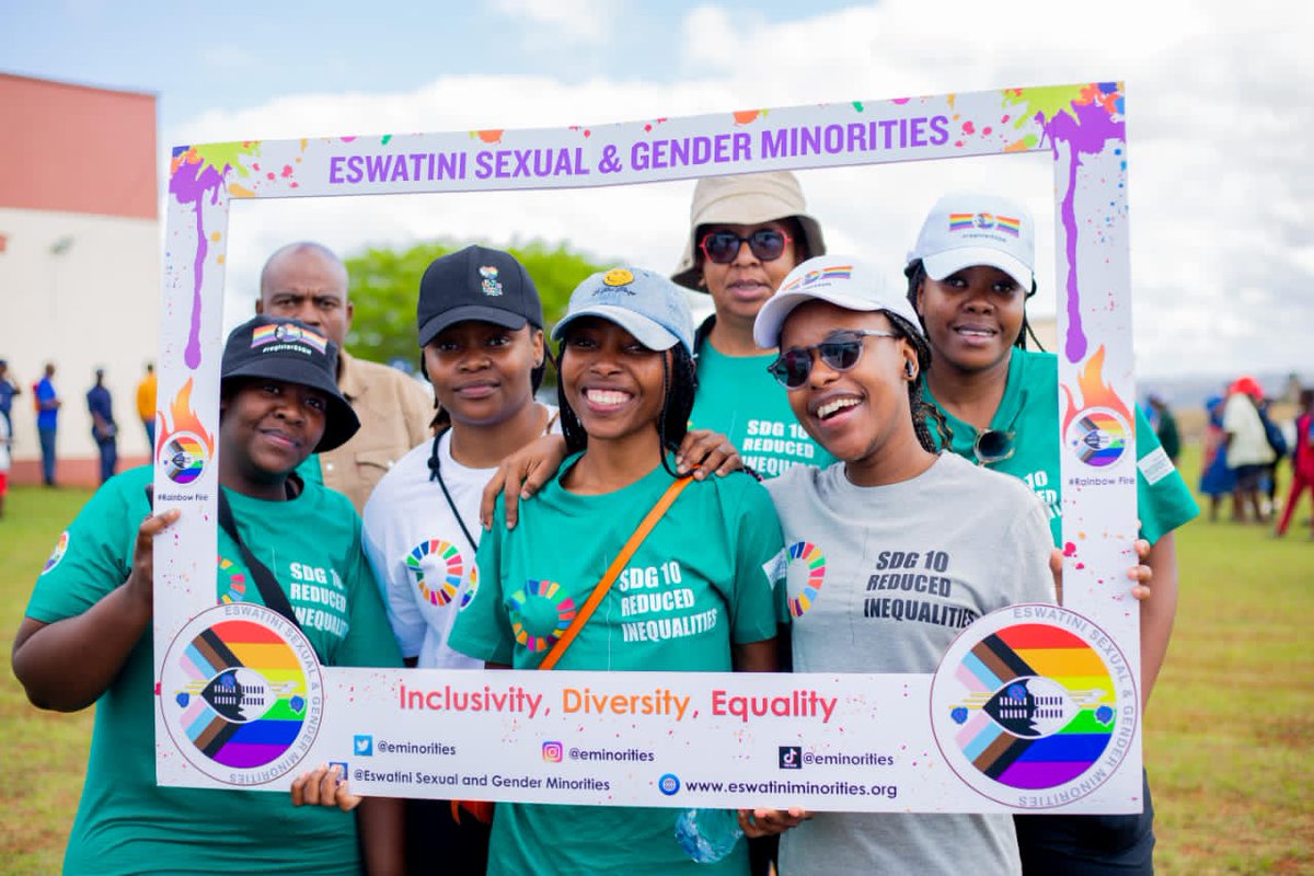 EMinorities's tweet photo. Advocating for #LGBTI_Inclusion saw @EMinorities team together with members at the forefront of the #SDGswalk this past weekend. @EMinorities theme was #SGD10_ReducedInequalities.

 #registerESGM #StandUp4HumanRights https://t.co/iCKJtrn6aj