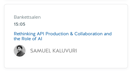 ApyHub (@apyhub) on Twitter photo ๐ Catch us at the Nordic APIs Platform Summit in Stockholm! ๐
We're excited to share that our founder <a href="/samuelkaluvuri/">Samuel Kaluvuri</a> will be speaking at the Platform Summit 2024 by <a href="/nordicapis/">Nordic APIs</a> ๐
It's an amazing opportunity to connect, share insights, and explore the future of APIs ๐๐ ๐ Catch us at the Nordic APIs Platform Summit in Stockholm! ๐
We're excited to share that our founder <a href="/samuelkaluvuri/">Samuel Kaluvuri</a> will be speaking at the Platform Summit 2024 by <a href="/nordicapis/">Nordic APIs</a> ๐
It's an amazing opportunity to connect, share insights, and explore the future of APIs ๐๐
