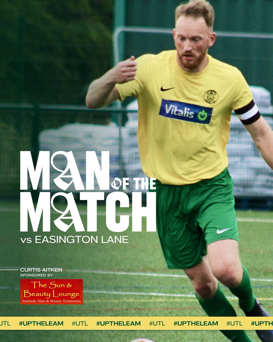 ⭐ In his first game back from his injury in August, <a href="/CurtisAitken92/">Curtis</a> picks up Saturday's man of the match. Came on at 3-0 down, won every header and tackle, then set up the equaliser!

Curtis is sponsored by The Sun and Beauty Lounge.

📸 Charlie Eaton | #UpTheLeam #UTL 🔰