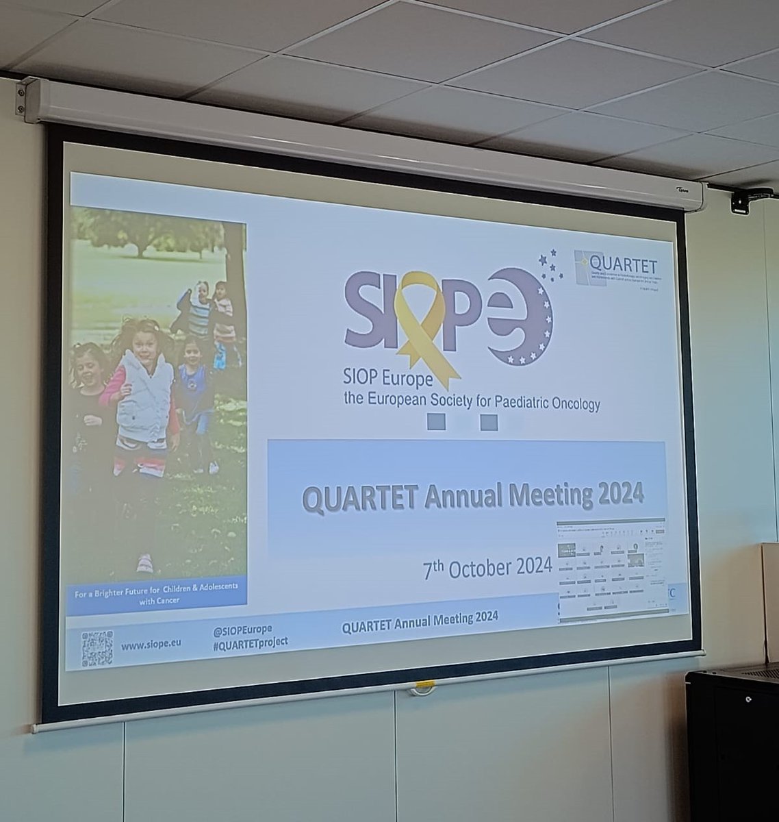 SIOPE ποΈ (@siopeurope) on Twitter photo π¨ Exciting day ahead! π¨
Today, SIOPE is attending the QUARTET Annual Meeting at the <a href="/EORTC/">EORTC</a> office. π’β¨
This is a fantastic opportunity to catch up on the latest updates from QUARTET-affiliated trials and research projects π§βπ¬πwhile fostering collaboration across all members π¨ Exciting day ahead! π¨
Today, SIOPE is attending the QUARTET Annual Meeting at the <a href="/EORTC/">EORTC</a> office. π’β¨
This is a fantastic opportunity to catch up on the latest updates from QUARTET-affiliated trials and research projects π§βπ¬πwhile fostering collaboration across all members