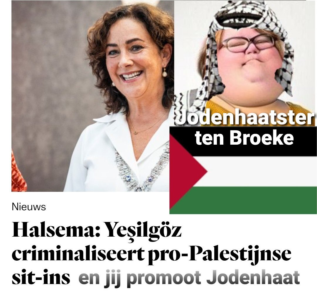 Dit varken er ook weer bij 🤮🤮🤮🤬