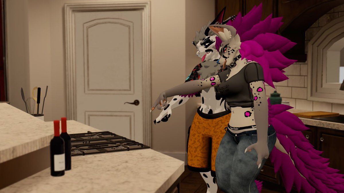 Me and my wife lucie.  Can you guess what we are saying?