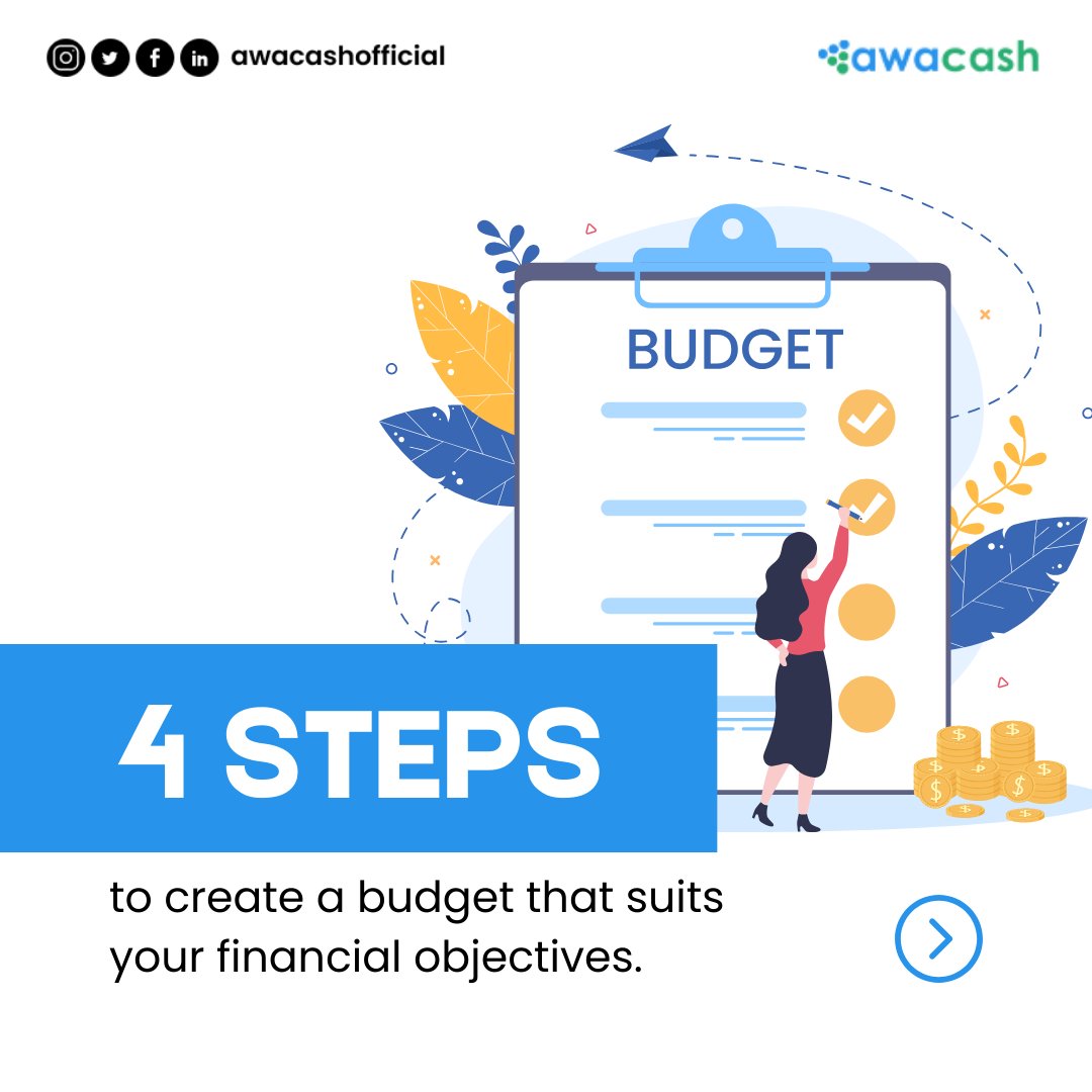 awacashofficial's tweet image. Take control of your finances with Awacash MFB! Create a budget that aligns with your goals and watch your financial objectives come to life. 💼💡 Start planning smarter today with Awacash. #BudgetingMadeEasy #FinancialGoals #AwacashMFB&quot;