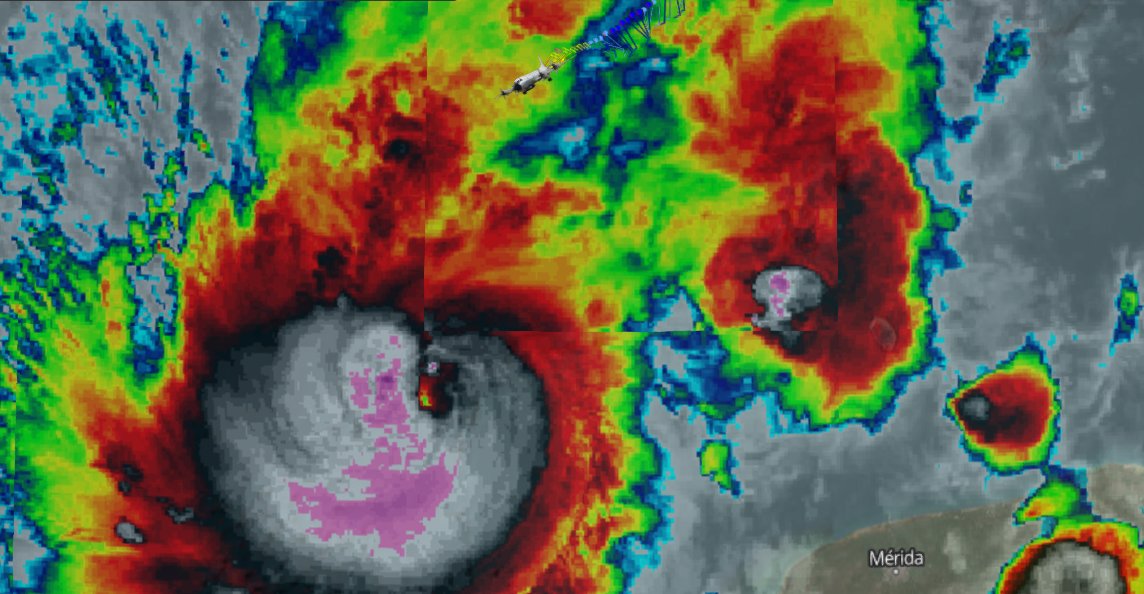 Meteorología Yucatán tweet media