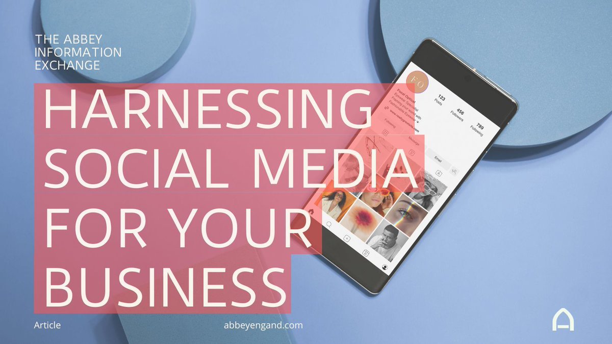 With more than half of the world’s population using social media, be that Facebook, LinkedIn, Instagram, YouTube, TikTok, or any other platform, it’s never been more important to harness social media for your business. 
Read our newest article on the Abbey Information Exchange.