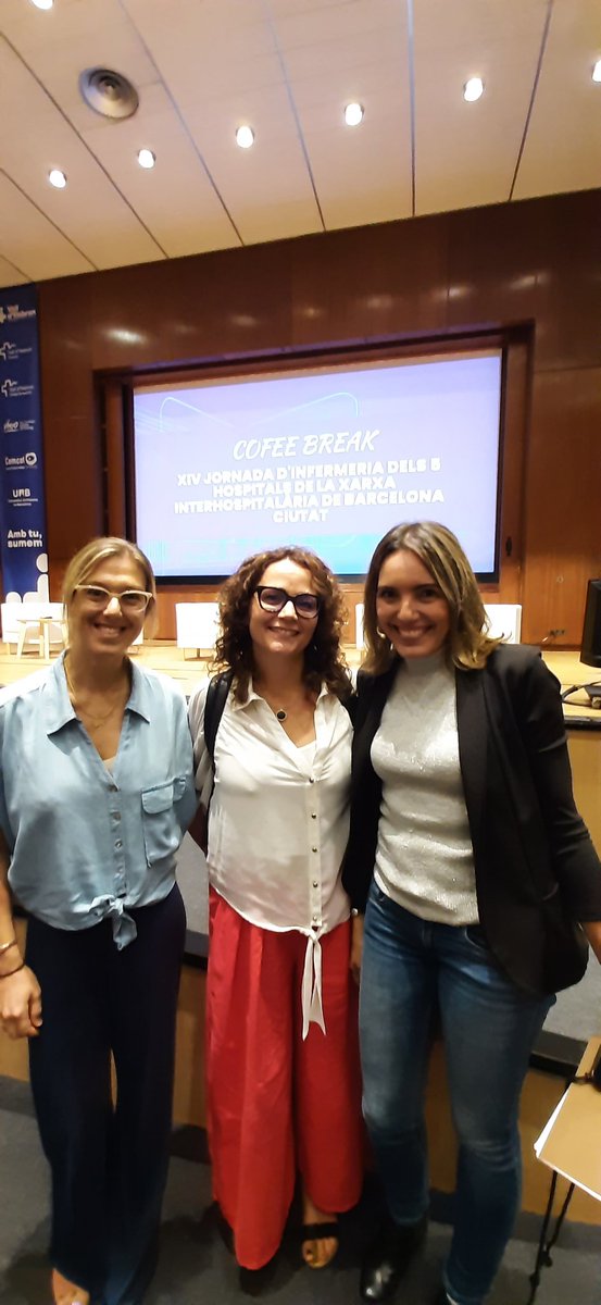 Adelaida Zabalegui, RN, PhD, FEANS (@adelaidazabale1) on Twitter photo Excel·lent presentacio Irene Pereta "Telemedicina Hospitalizació a Domicili" i moderacio de la taula "Revolucio digital al servei del pacient" Maria Galisteo <a href="/mariagalisteo/">maria galisteo</a>.
Gràcies per l'acompanyament i suport de la #Directora #Infermera Saray Alen <a href="/hospitalclinic/">Hospital Clínic</a>
<a href="/sarayalen/">Saray Alen</a> Excel·lent presentacio Irene Pereta "Telemedicina Hospitalizació a Domicili" i moderacio de la taula "Revolucio digital al servei del pacient" Maria Galisteo <a href="/mariagalisteo/">maria galisteo</a>.
Gràcies per l'acompanyament i suport de la #Directora #Infermera Saray Alen <a href="/hospitalclinic/">Hospital Clínic</a>
<a href="/sarayalen/">Saray Alen</a>