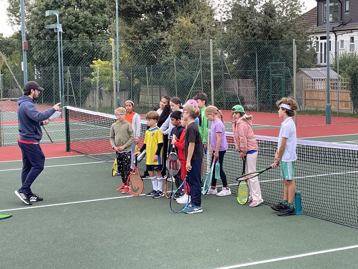 drummondltc's tweet photo. after some terrific tenis, its well played Barnaby &amp; Luca, winners of the respective @drummondltc Orange &amp; Green ball finals.
Well done to everyone who entered, to everyone who supported the players, to our umpires, and finally to Edwin for organising the day. #wanstead https://t.co/9REyOoqL6A