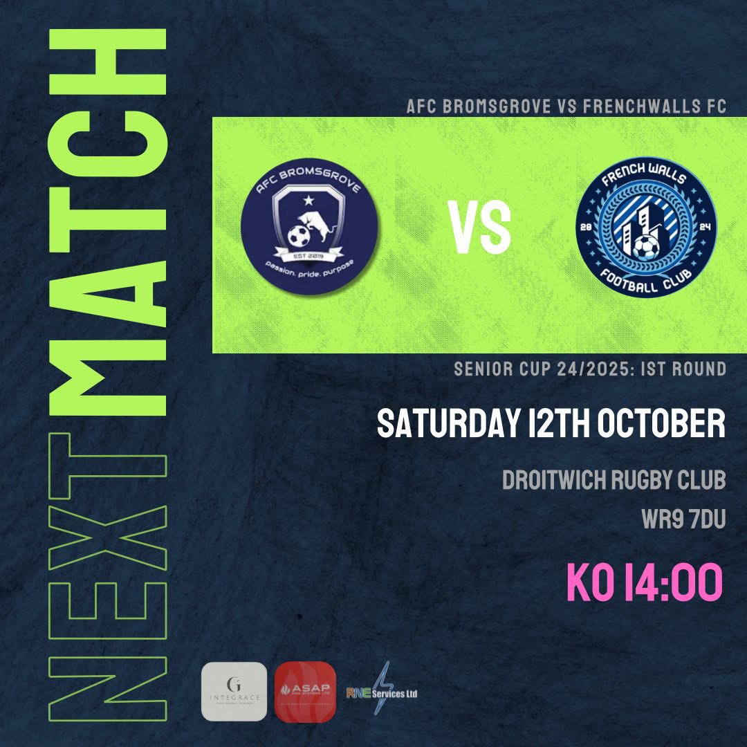FIXTURE 》

The lads are back on home turf this weekend in a Senior Cup fixture against a fellow division 3 outfit in the shape of Frenchwalls FC.

All support appreciated 👏🏽

#UpTheGrove🦁