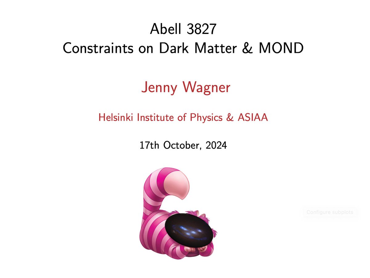 GravityGrinch's tweet photo. My talk for the "Challenges of Modern #cosmology"  online workshop is ready! Hurry up to register until Oct.10 to watch it and learn what we know and what we don't know about #DarkMatter and #MOND in Abell 3827!
https://t.co/zyCHdUjosU
#cosmology #astronomy #DataDriven https://t.co/LZWyz01zs1