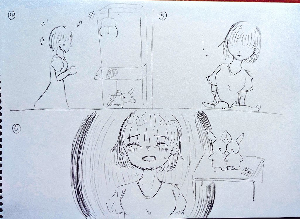 『同じことをしたって独り』

漫画は描けないし絵で全てを表現するの難しすぎる。
雑描きです。

#イラスト好きとつながりたい 
#絵描きさんと繋がりたい 
#絵柄好みっていう人にフォローされたい
#漫画