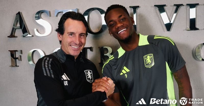 AVFCOfficial's tweet photo. Aston Villa is delighted to announce that Jhon Durán has signed a new contract with the club!