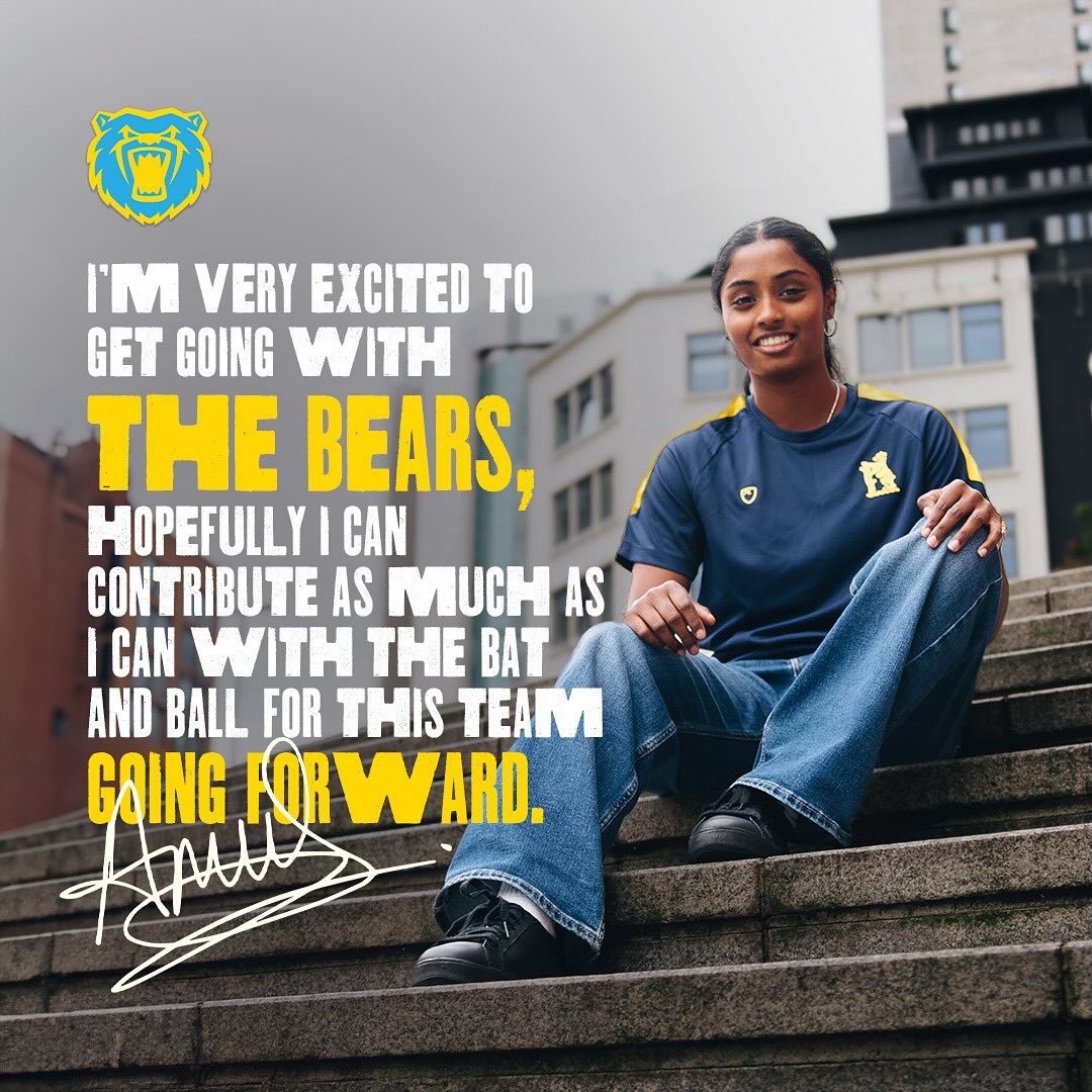 Well done, Amu! 🙌

Former Forest pupil and current England Under-19s all-rounder, Amuruthaa Surenkumar, has signed for <a href="/WarwickshireCCC/">Bears 🏏</a>'s Bears Women!

Keep up the great work, Amu! We’re all batting for you! 🏏