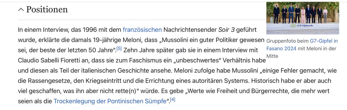 DerNorb's tweet image. Der Lügner Daniel #Peters von der @CDUMV, der behauptete, die Landesregierung #MV wolle die Gymnasien abschaffen, 
möchte sich Rat bei den Faschisten in Italien holen.

Wenn #Mussolini nicht tot wäre, hätte er wohl den gefragt…😱

#Migration #Meloni #FCKNZS