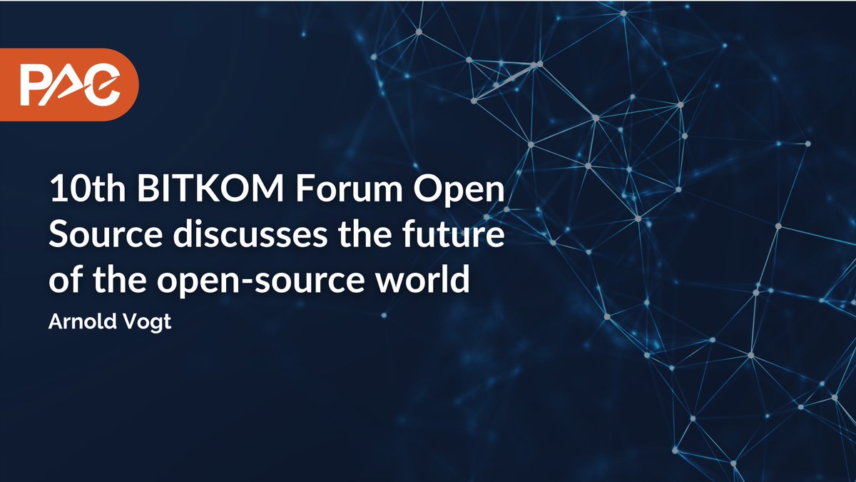We attended the 10th Forum Open Source organized by Bitkom in Erfurt, Germany in September 2024. Read this article to gain insights from the event: sitsi.pacanalyst.com/10th-bitkom-fo…

#bfoss24 #OpenSource #regulations #AI