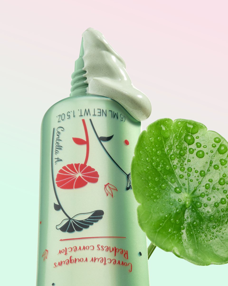 NEW IN: ERBORIAN’S CC RED CORRECT

The green, lightweight formula transforms on contact with the skin, for perfect color correction. Redness is neutralized and skin looks more beautiful, with a natural finish. 

Shop now → shorturl.at/2yrfV