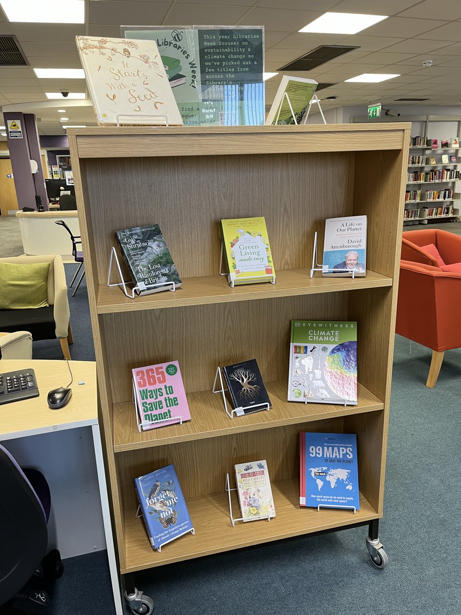 Marjon Library (@marjonlibrary) on Twitter photo Find titles for <a href="/librariesweek/">Libraries Week</a> on our ground floor display!
With the theme of Green Libraries we have a lot of resources to get you thinking about nature, the environment and sustainability - with more suggestions on our list on the Library Catalogue -library.marjon.ac.uk Find titles for <a href="/librariesweek/">Libraries Week</a> on our ground floor display!
With the theme of Green Libraries we have a lot of resources to get you thinking about nature, the environment and sustainability - with more suggestions on our list on the Library Catalogue -library.marjon.ac.uk