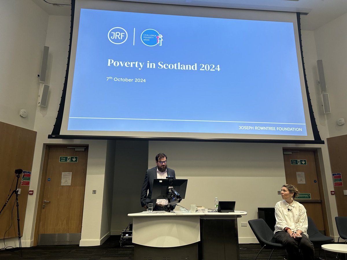 Ruth Boyle (@ruthboyler) on Twitter photo At the launch of the latest <a href="/jrf_uk/">Joseph Rowntree Foundation</a> Poverty in Scotland report focused on the role of social security in our ability to #ChallengePoverty
👉social security is not keeping people out of poverty and has fallen in real-terms.
👉 people receiving social security do not feel secure At the launch of the latest <a href="/jrf_uk/">Joseph Rowntree Foundation</a> Poverty in Scotland report focused on the role of social security in our ability to #ChallengePoverty
👉social security is not keeping people out of poverty and has fallen in real-terms.
👉 people receiving social security do not feel secure