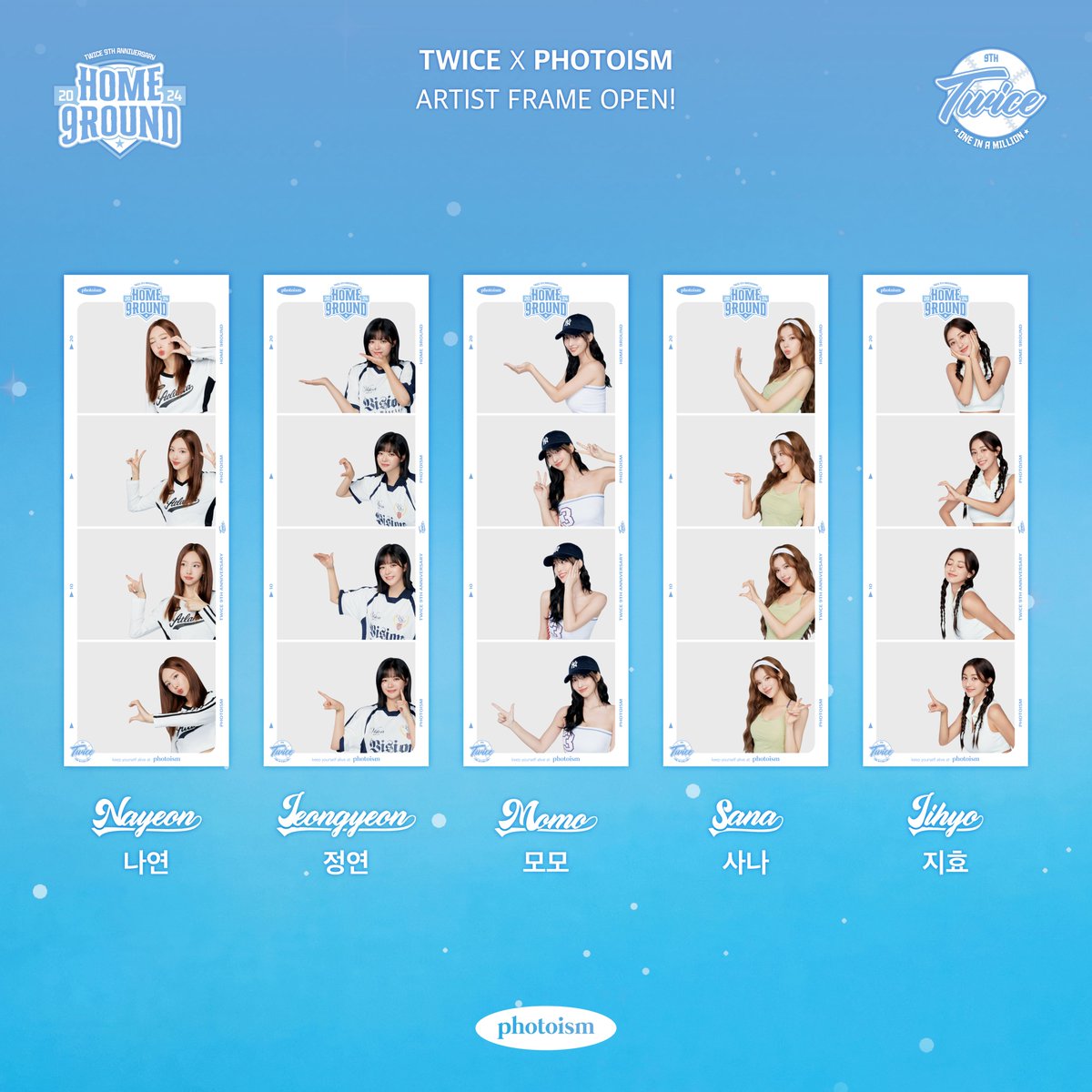 PhotoismJP's tweet photo. PHOTOISM X TWICE
ARTIST FRAME OPEN !

「TWICE」 の
アーティストフレームがオープン致します。

10月9日から11月10日まで
Photoism全店舗で撮影をお楽しみ頂けます！

Keep yourself alive at PHOTOISM https://t.co/k34WkKN0C7