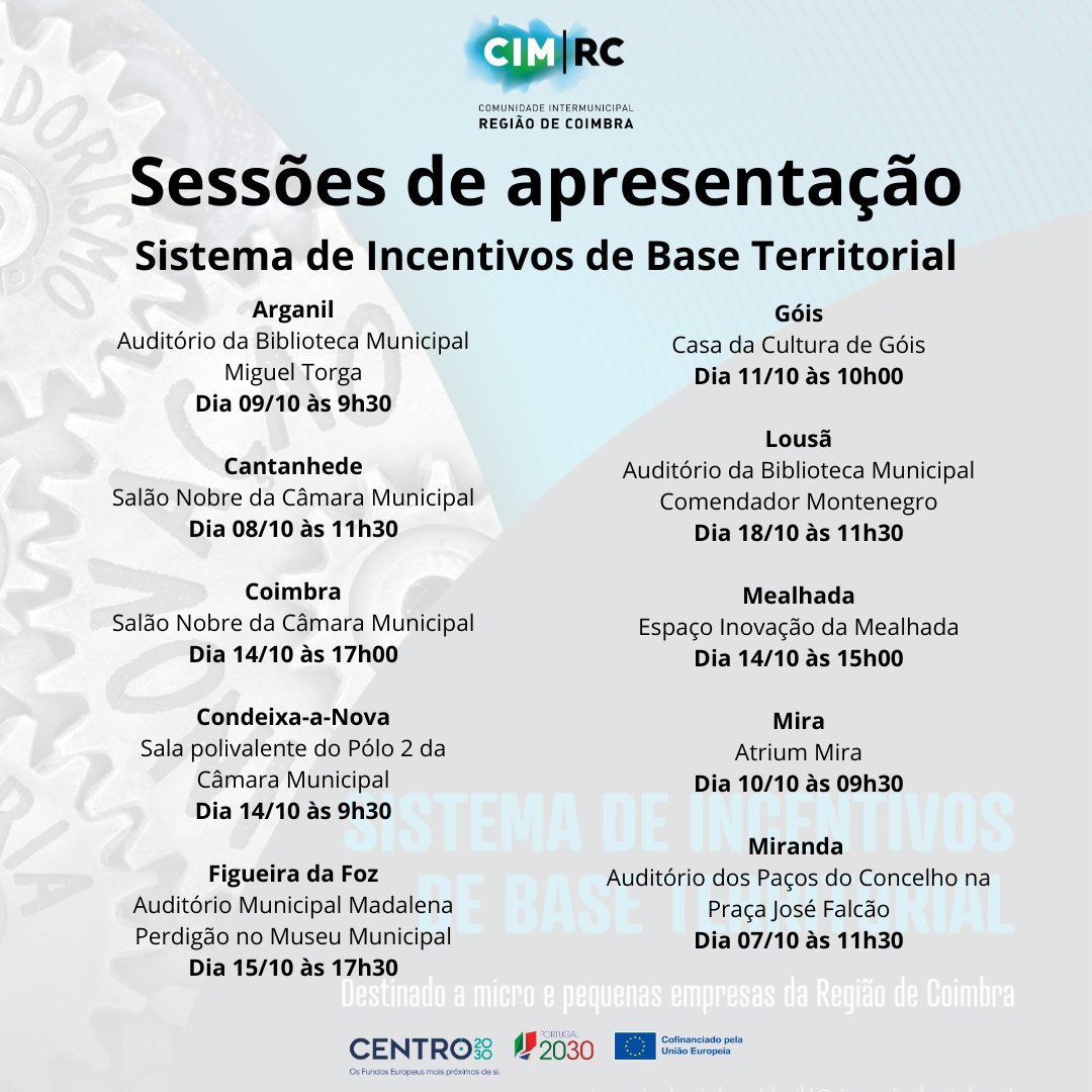 Região Metropolitana de Coimbra tweet media