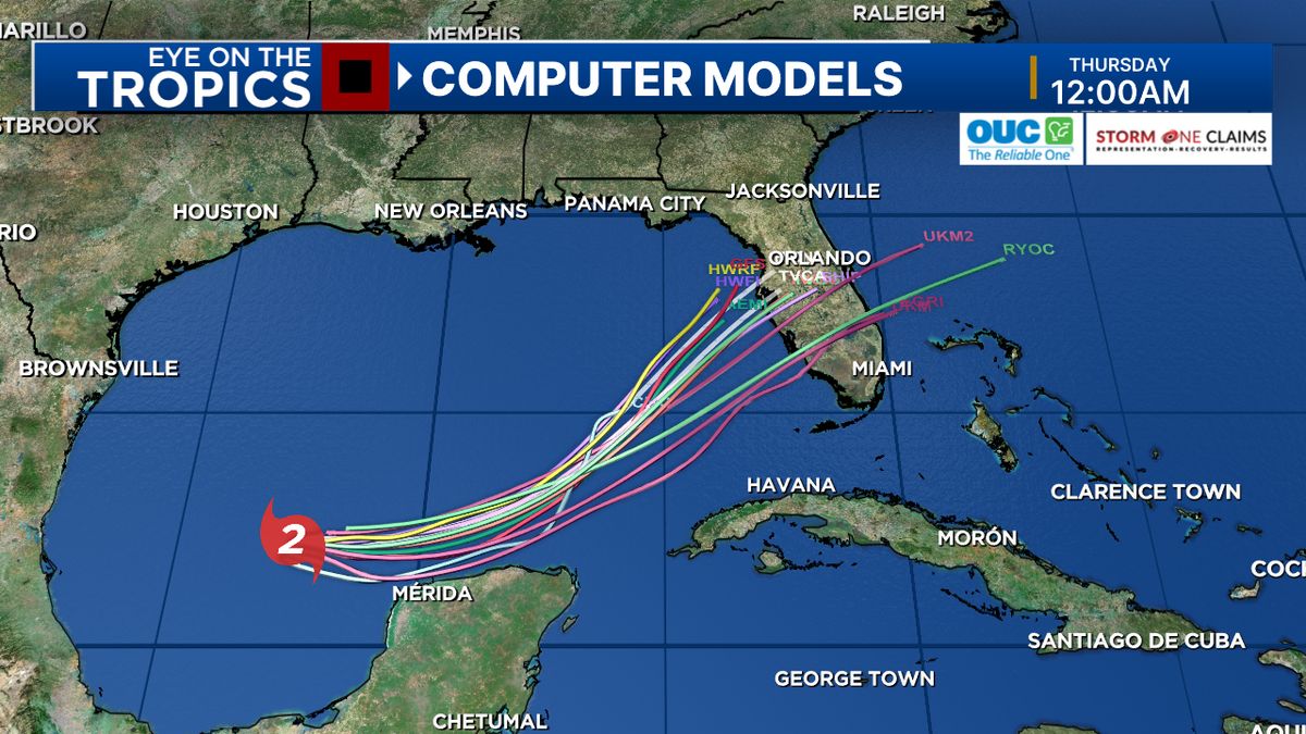 Hurricane Milton strengthens to Cat. 2 storm en route to Florida. LIVE UPDATES >>> at.wftv.com/3Nfxx7p