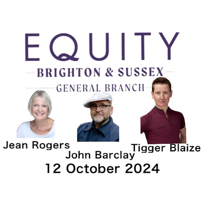 Equity Brighton & Sussex General Branch (@equitybandsx) on Twitter photo On October 12th, our branch hosts an Open Forum for student actors & working professionals who aren’t members of the union.
Join them at the Friends' Meeting House, Ship Steet, Brighton, BN1 1AF
Doors open from 10.30am for coffee and light refreshments. On October 12th, our branch hosts an Open Forum for student actors & working professionals who aren’t members of the union.
Join them at the Friends' Meeting House, Ship Steet, Brighton, BN1 1AF
Doors open from 10.30am for coffee and light refreshments.