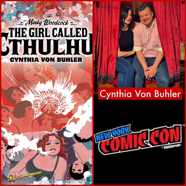 Jimmy Aquino (@jimmyaquino) on Twitter photo COMIC NEWS INSIDER 1543 - Cynthia Von Buhler! I sat down w/ my friend <a href="/CynthVonBuhler/">Cynthia von Buhler</a> to talk her latest series MINKY WOODCOCK: THE GIRL CALLED CTHULHU. We also chatted about her trip to Africa, art, film development, etc!
#ComicNewsInsider
comicnewsinsider.com/2024/10/episod… COMIC NEWS INSIDER 1543 - Cynthia Von Buhler! I sat down w/ my friend <a href="/CynthVonBuhler/">Cynthia von Buhler</a> to talk her latest series MINKY WOODCOCK: THE GIRL CALLED CTHULHU. We also chatted about her trip to Africa, art, film development, etc!
#ComicNewsInsider
comicnewsinsider.com/2024/10/episod…